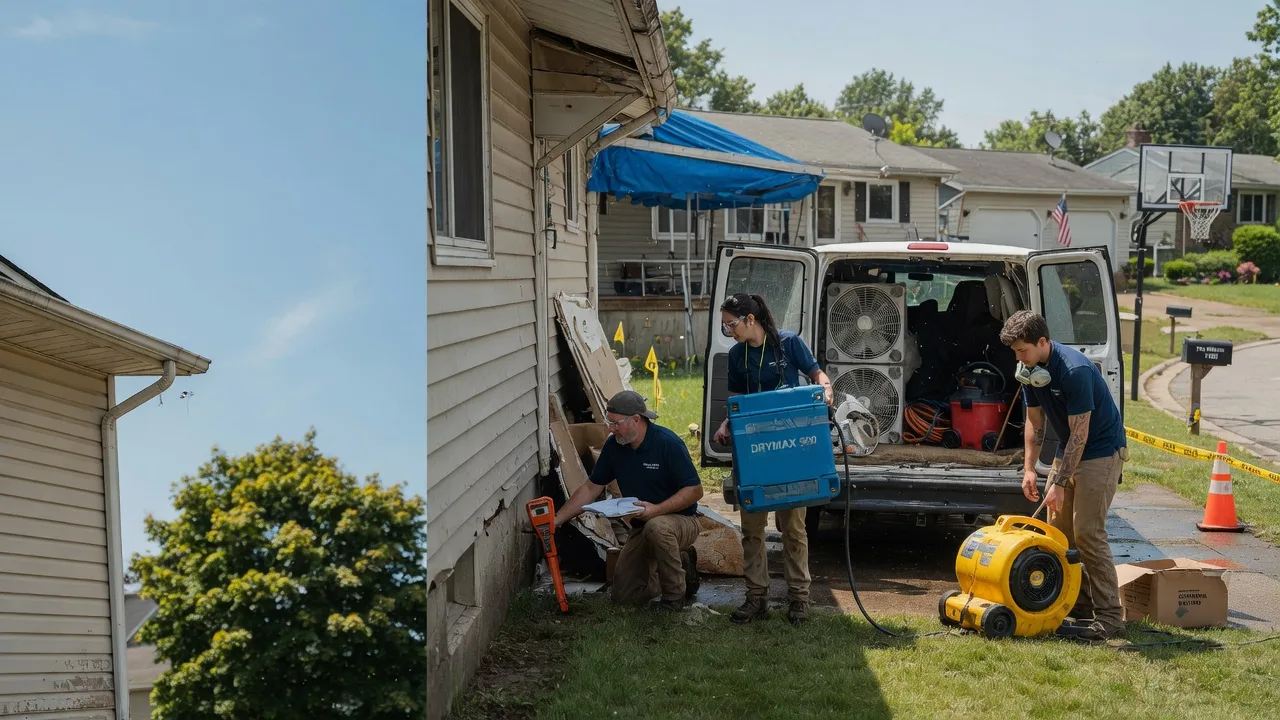 Ceiling Leak Cleanup in Lakewood, NY near me